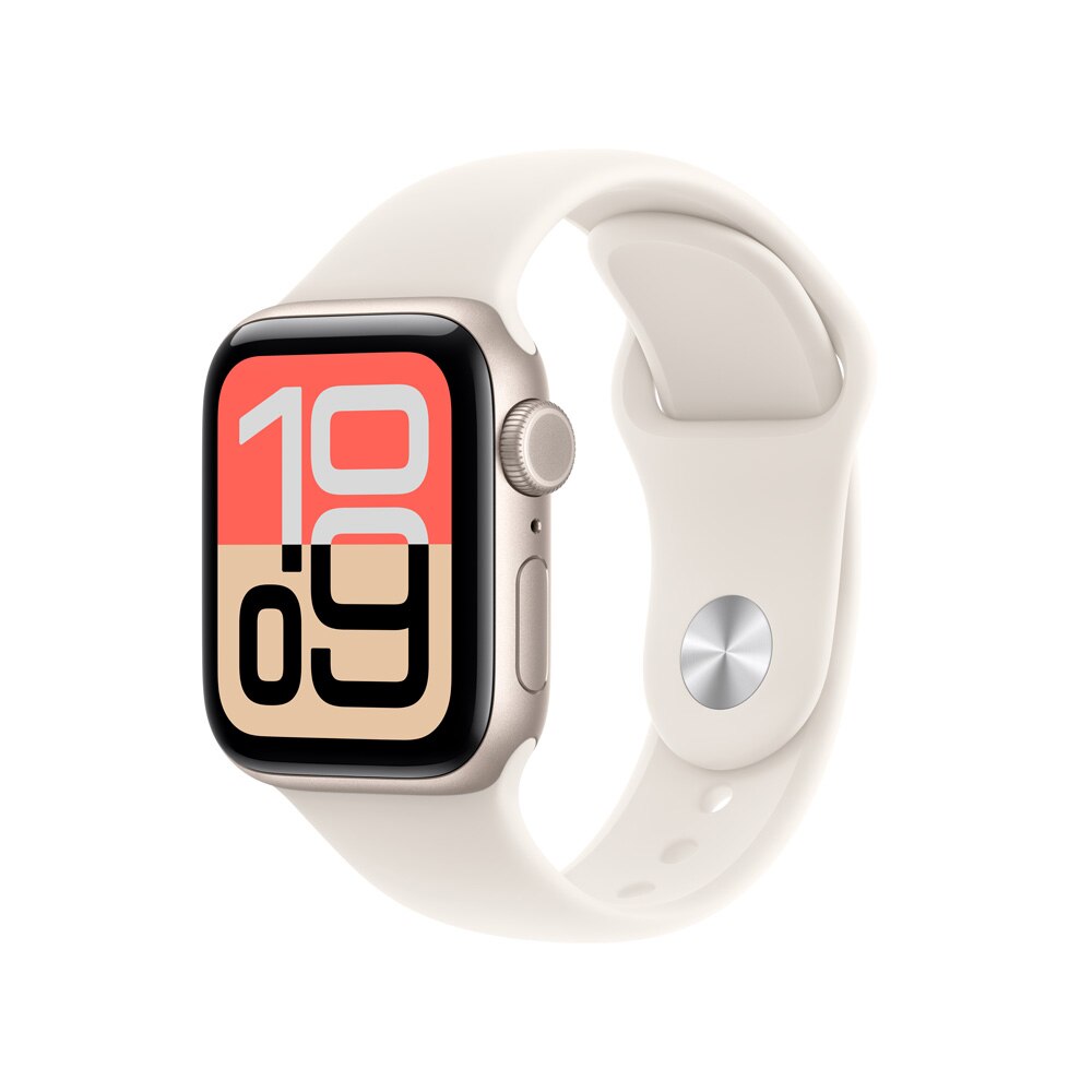 Apple Watch SE (2025) GPS + Cellular Esportiva estelar M/G